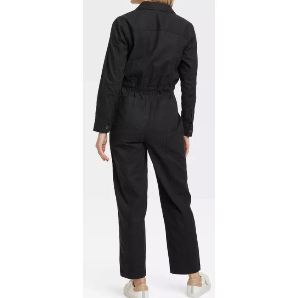 Universal Thread Button-Front Coveralls Romper Ju… - image 2